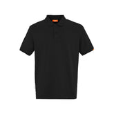Suns Black Cotton Polo Shirt